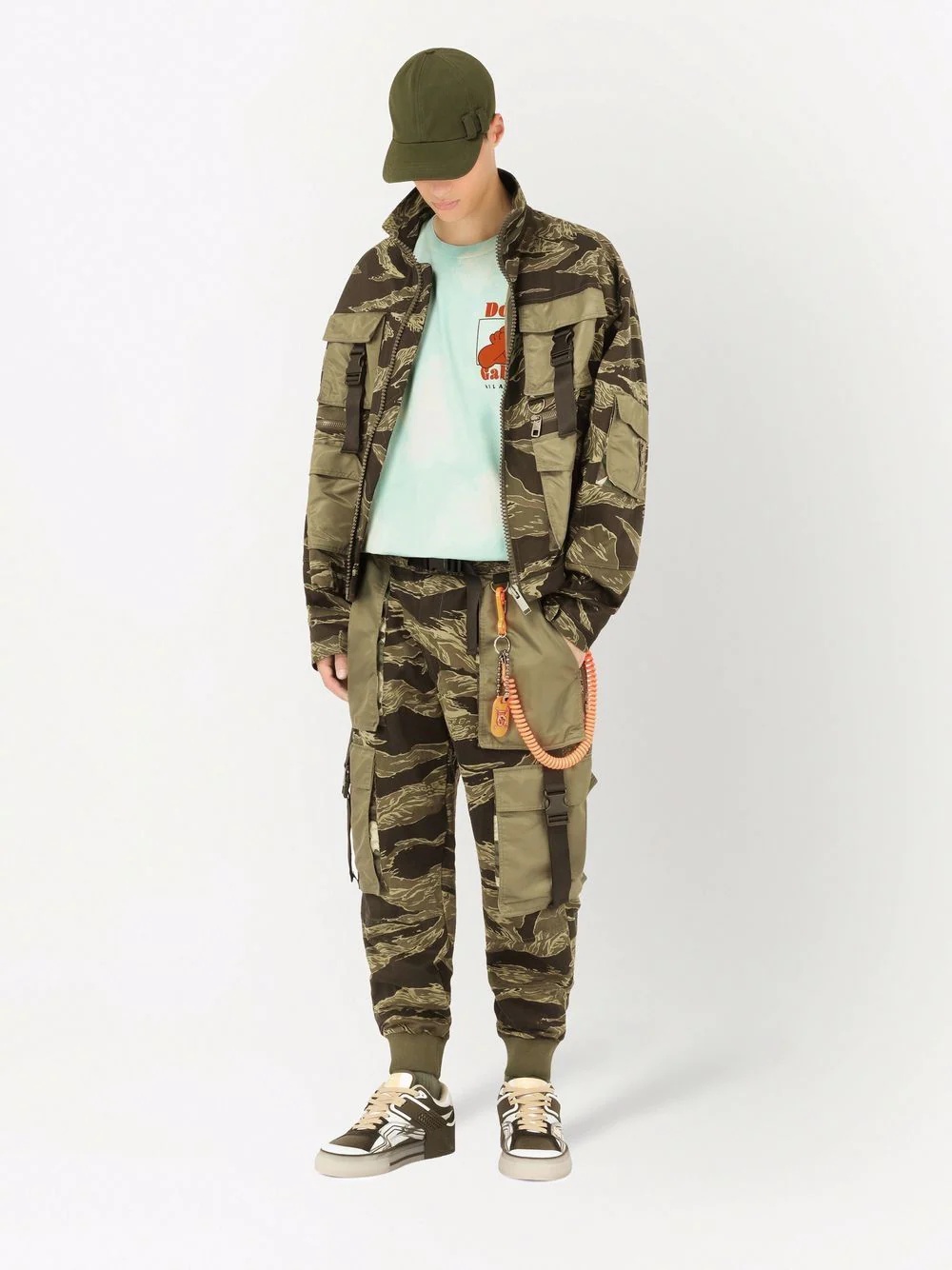 camouflage-pattern BDU jacket - 2