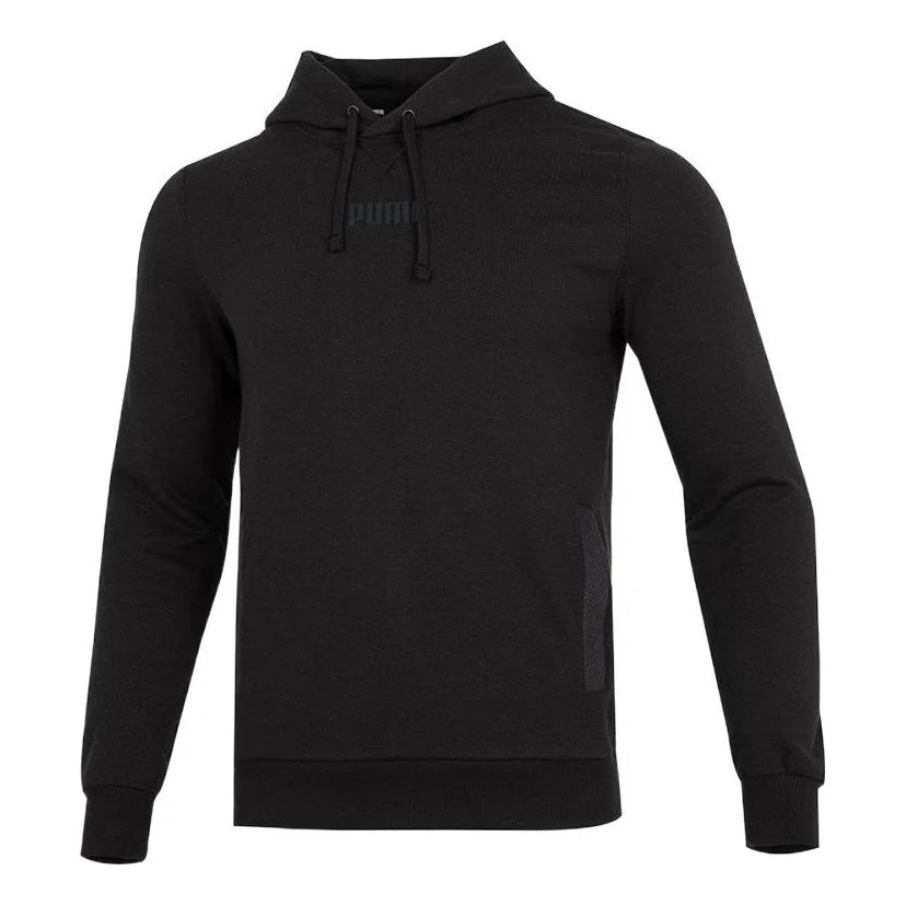 PUMA Modern Basics TR hooded Long Sleeves Solid Color Black 849584-01 - 1