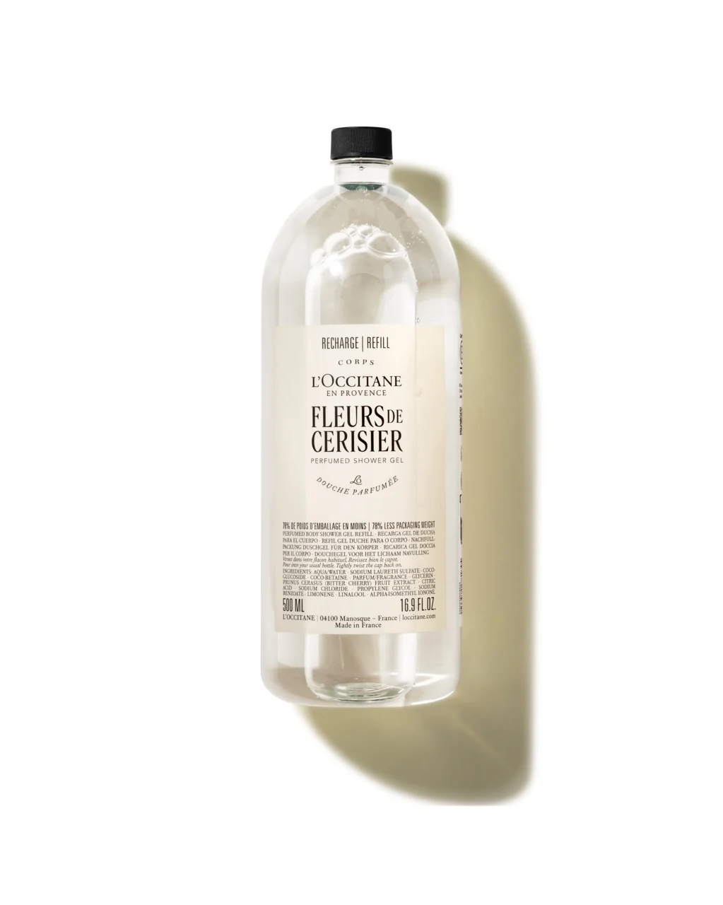 Fleurs de Cerisier (Formerly Cherry Blossom) Perfumed Shower Gel Refill - 1