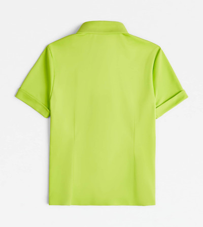 Tod's SHIRT IN JERSEY - GREEN outlook