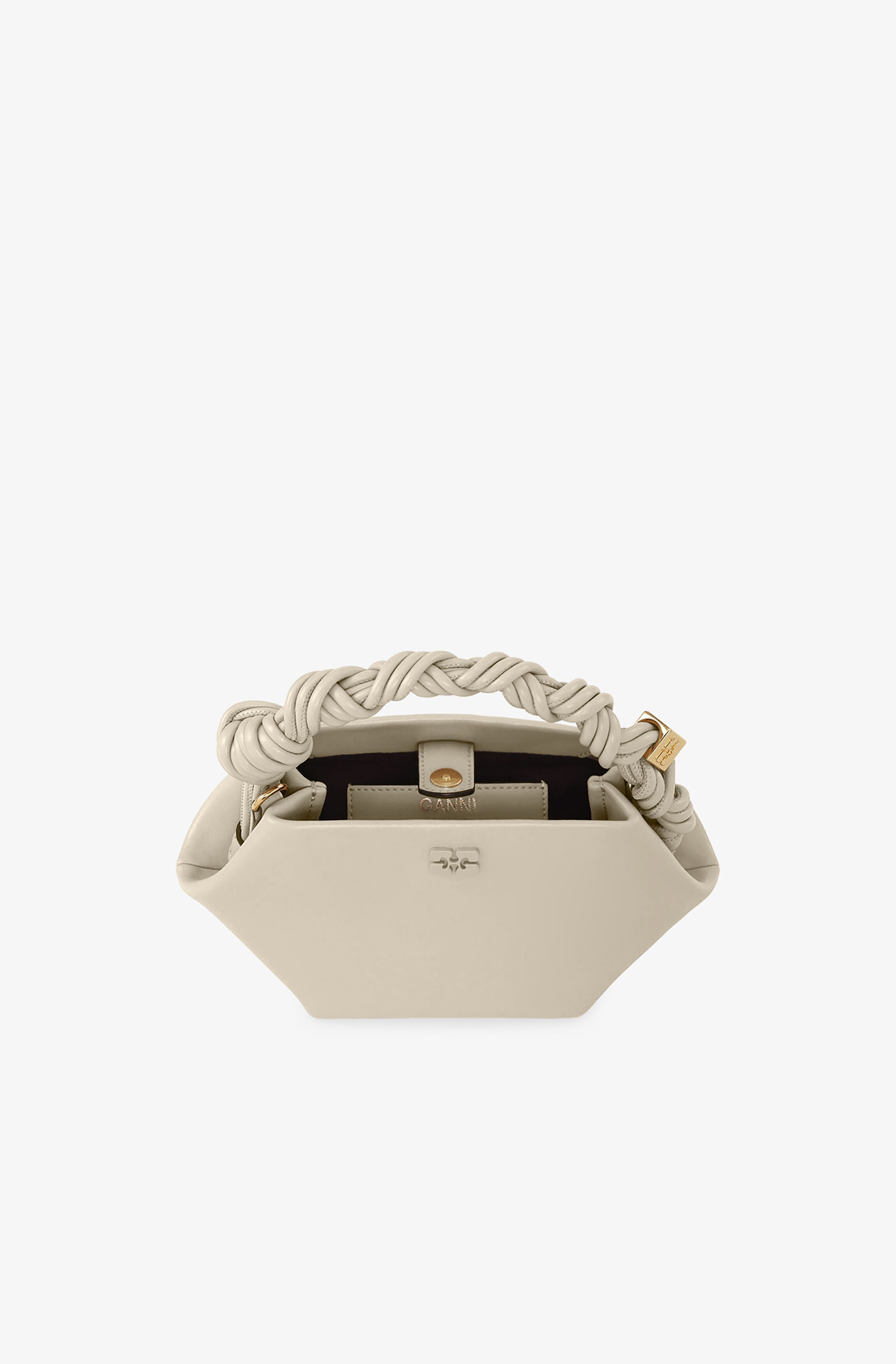 LIGHT GREY MINI GANNI BOU BAG - 3