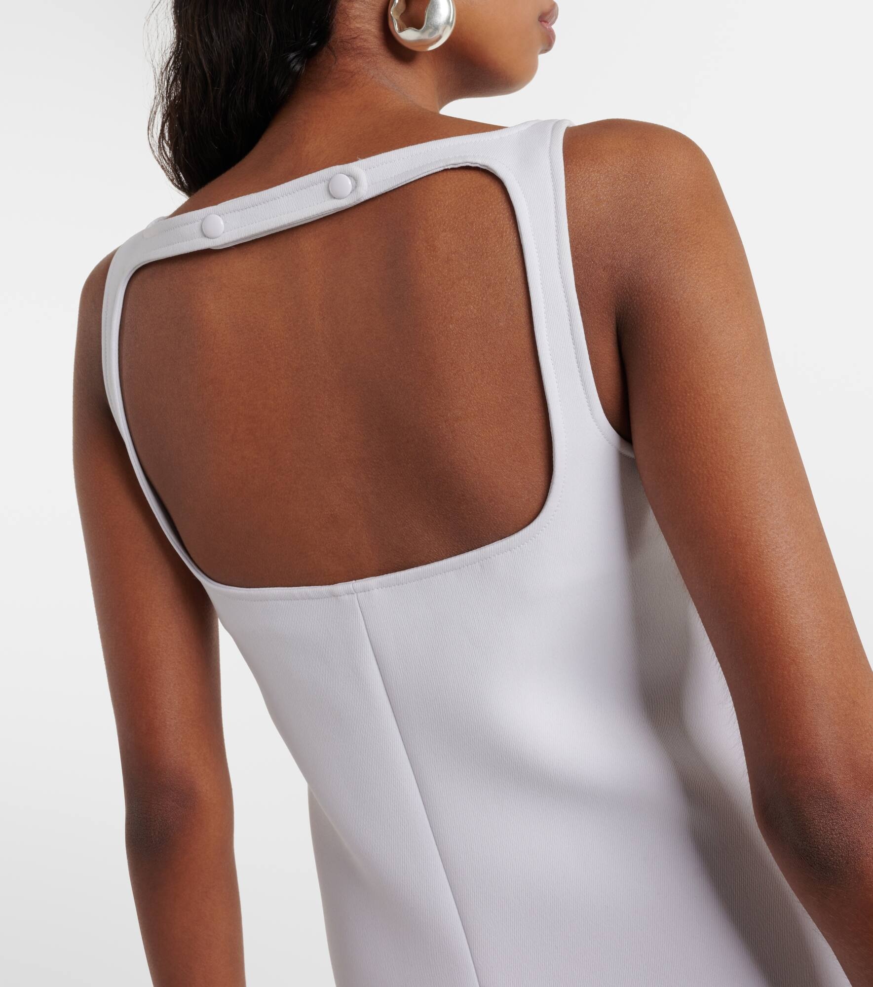 Reedition logo cutout minidress - 6