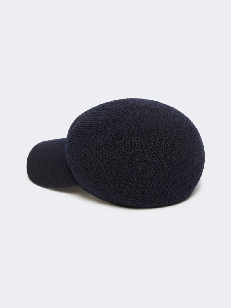 EDITA Wool baseball hat - MIDNIGHTBLUE 3