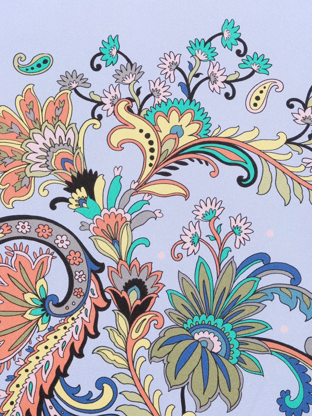 paisley-print scarf - 2