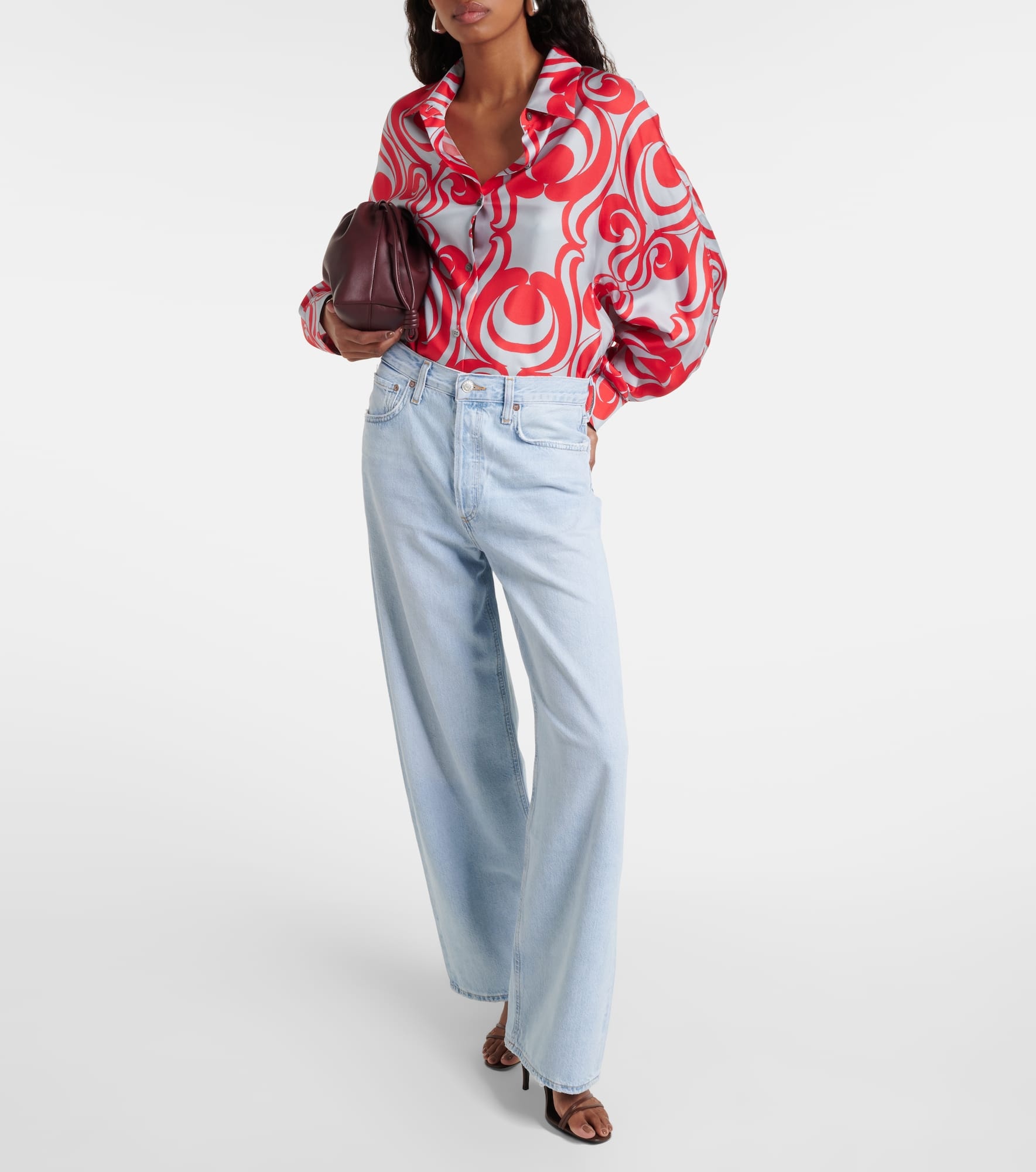 Low Slung Baggy wide-leg jeans - 2