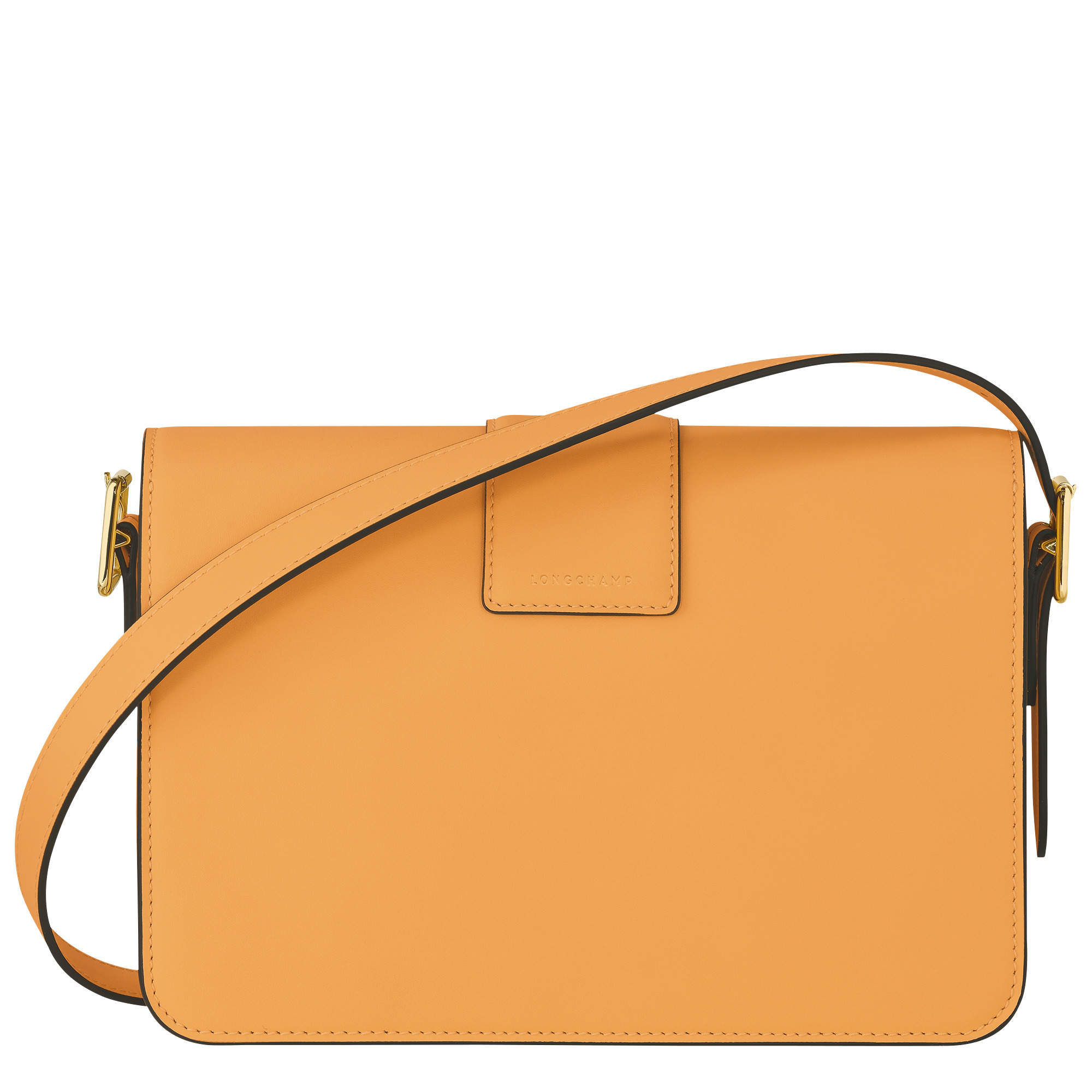 Box-Trot M Crossbody bag Apricot - Leather - 4