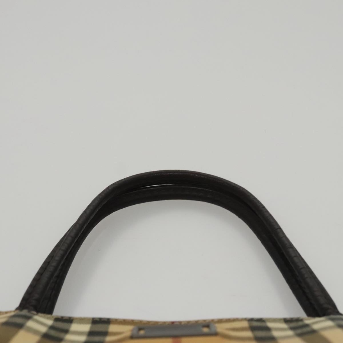 Burberry Nova Check Tote Bag Pvc Beige - 8