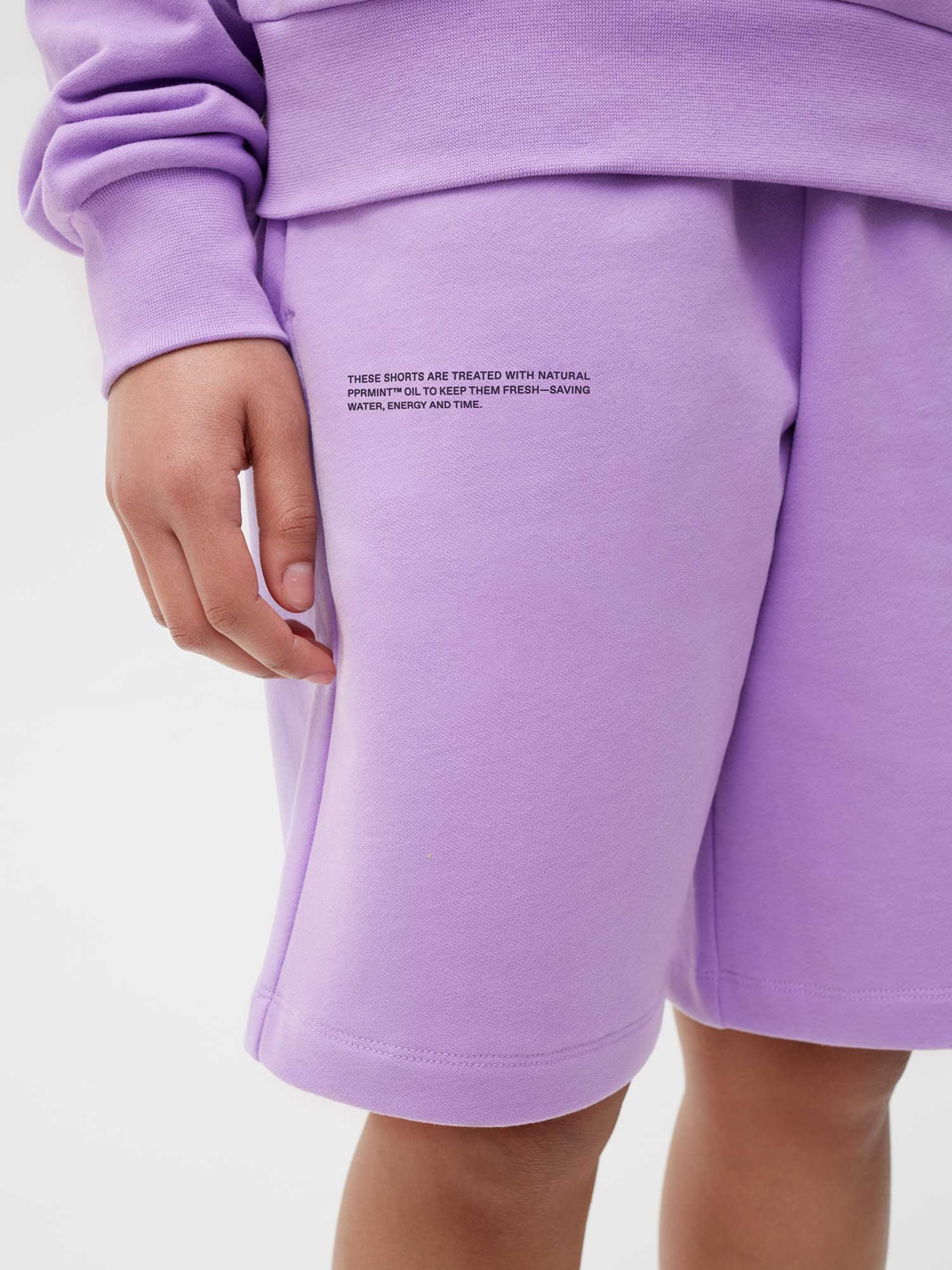Womens 365 Midweight Long Shorts - Orchid Purple - 4