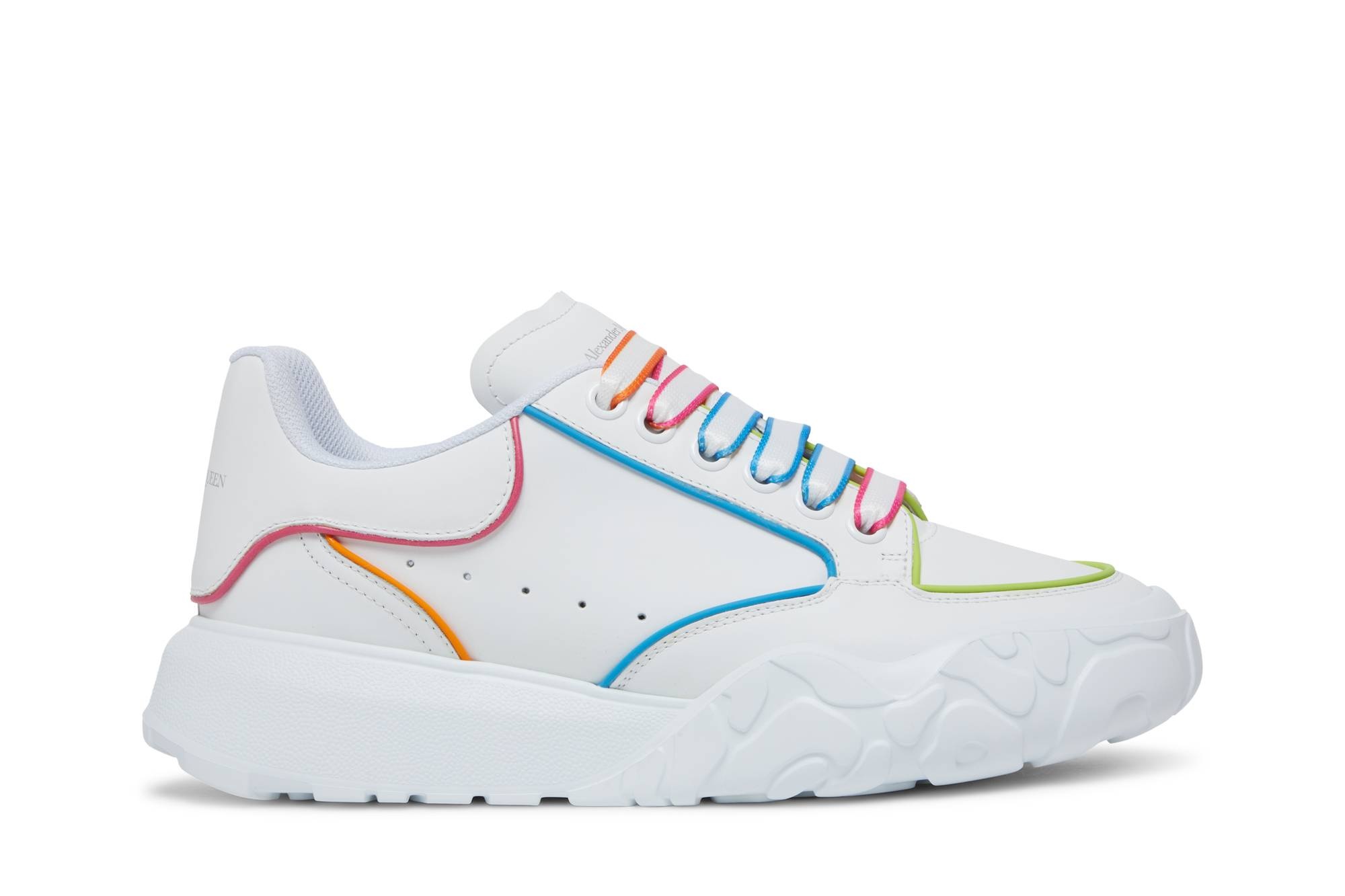 Alexander McQueen Wmns Court Trainer 'White Multi' - 1