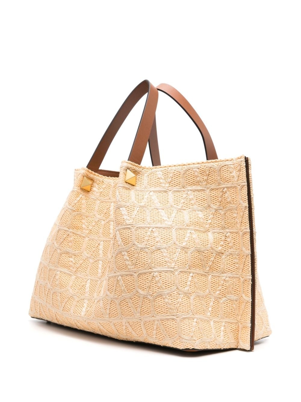 Toile Iconographe raffia tote bag - 3