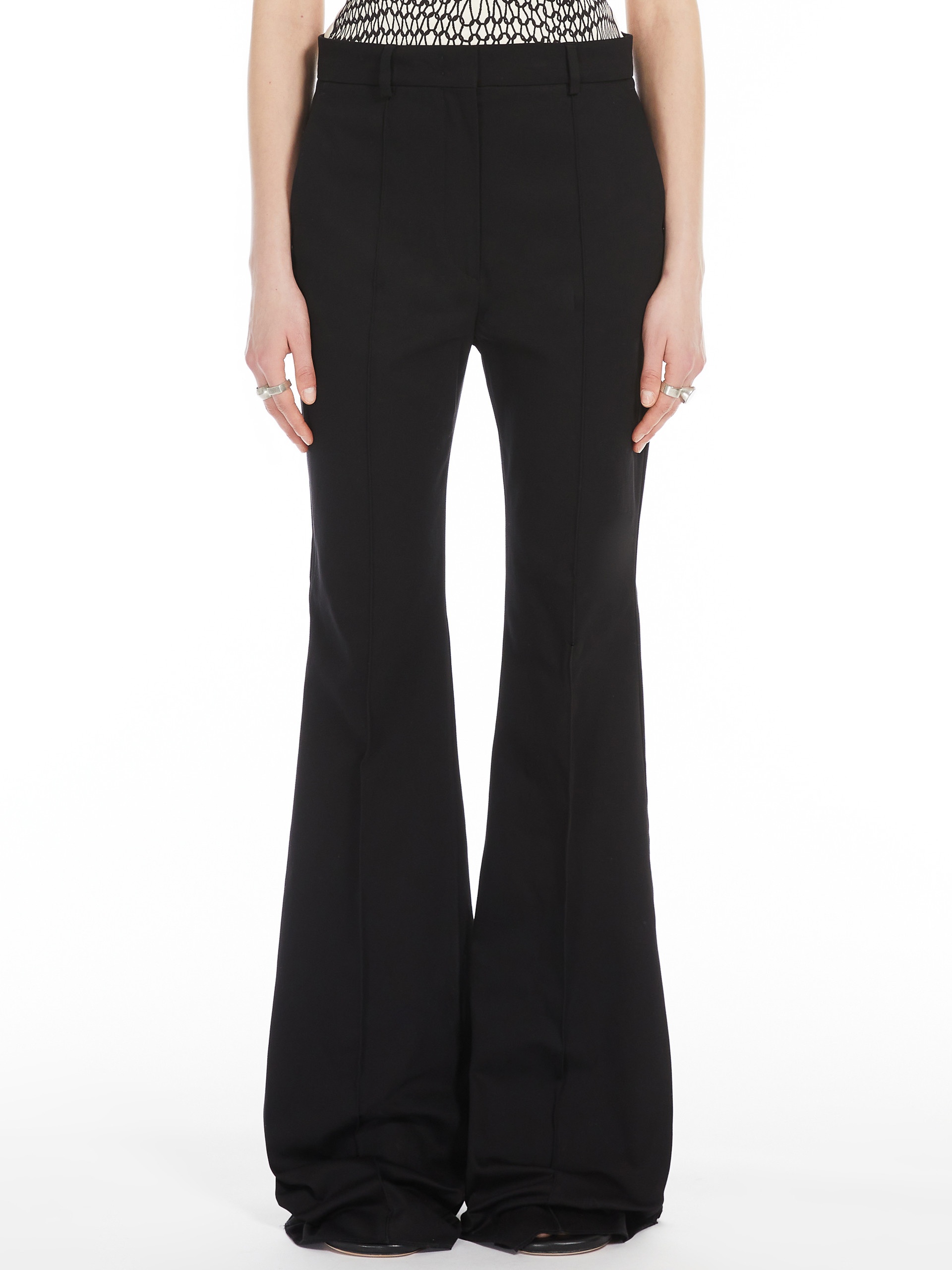 NORCIA Flared stretch trousers - 3