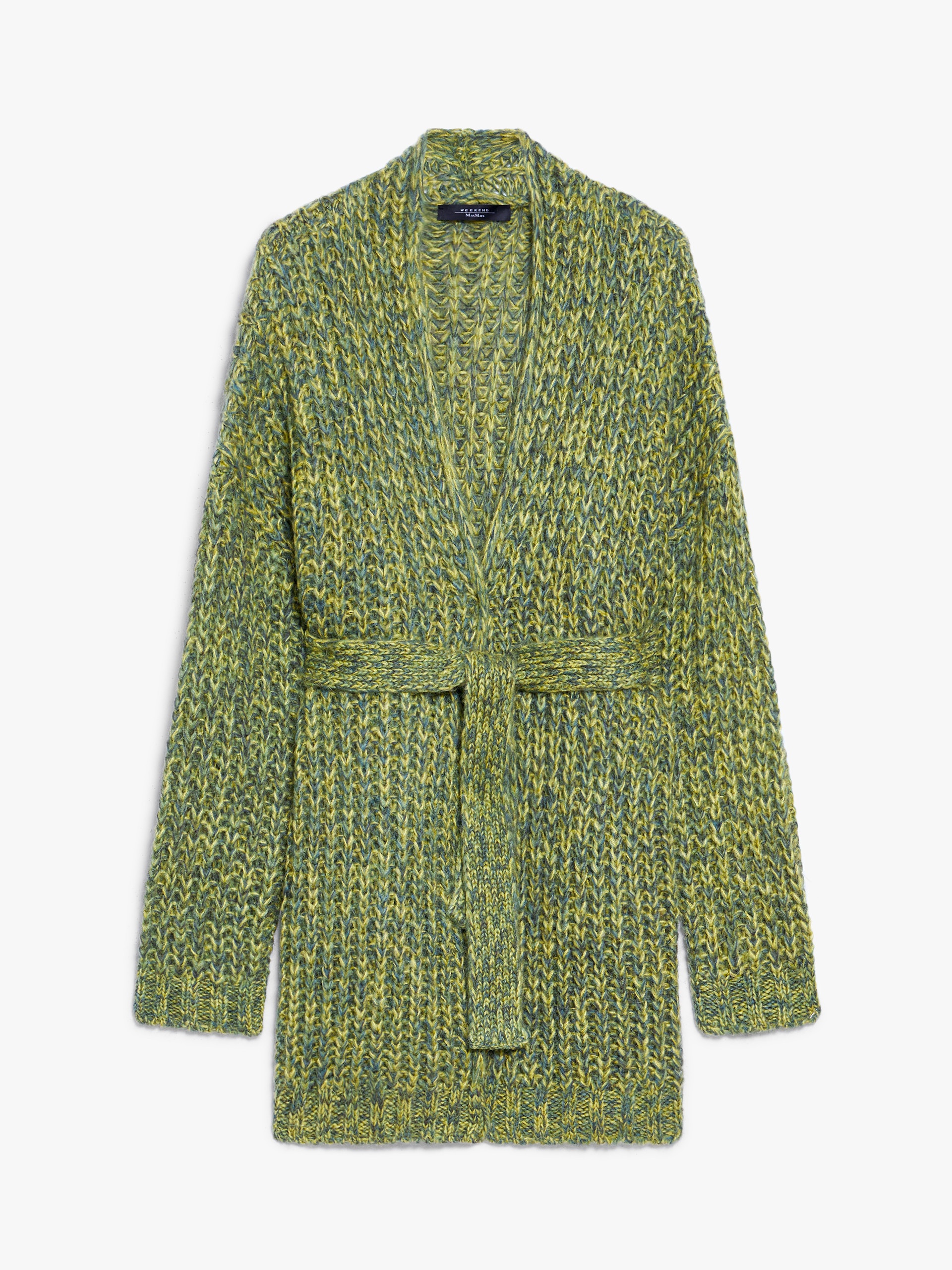 JOSEF Rib-knit mohair chiné cardigan - 1
