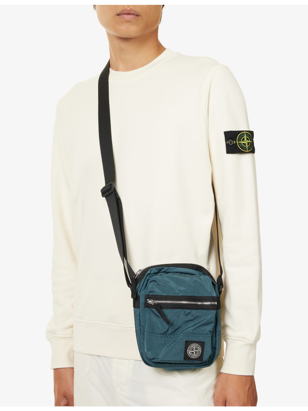 Brand-Patch Shell Cross Body Bag - 2