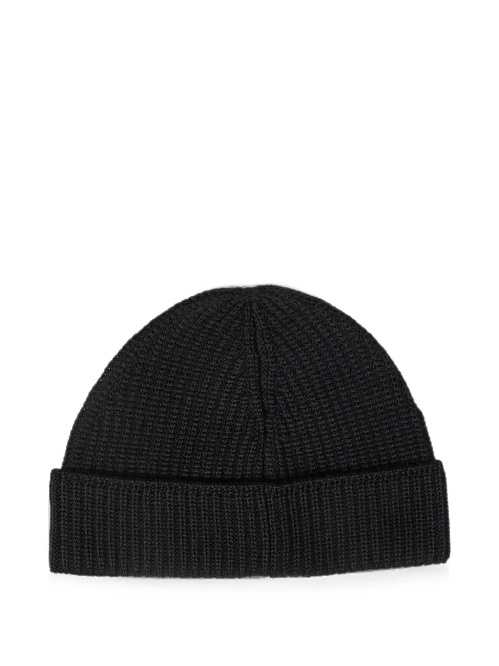 ribbed-knit wool beanie hat - 1