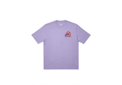 PALACE NEIN GUNS T-SHIRT VIOLET outlook