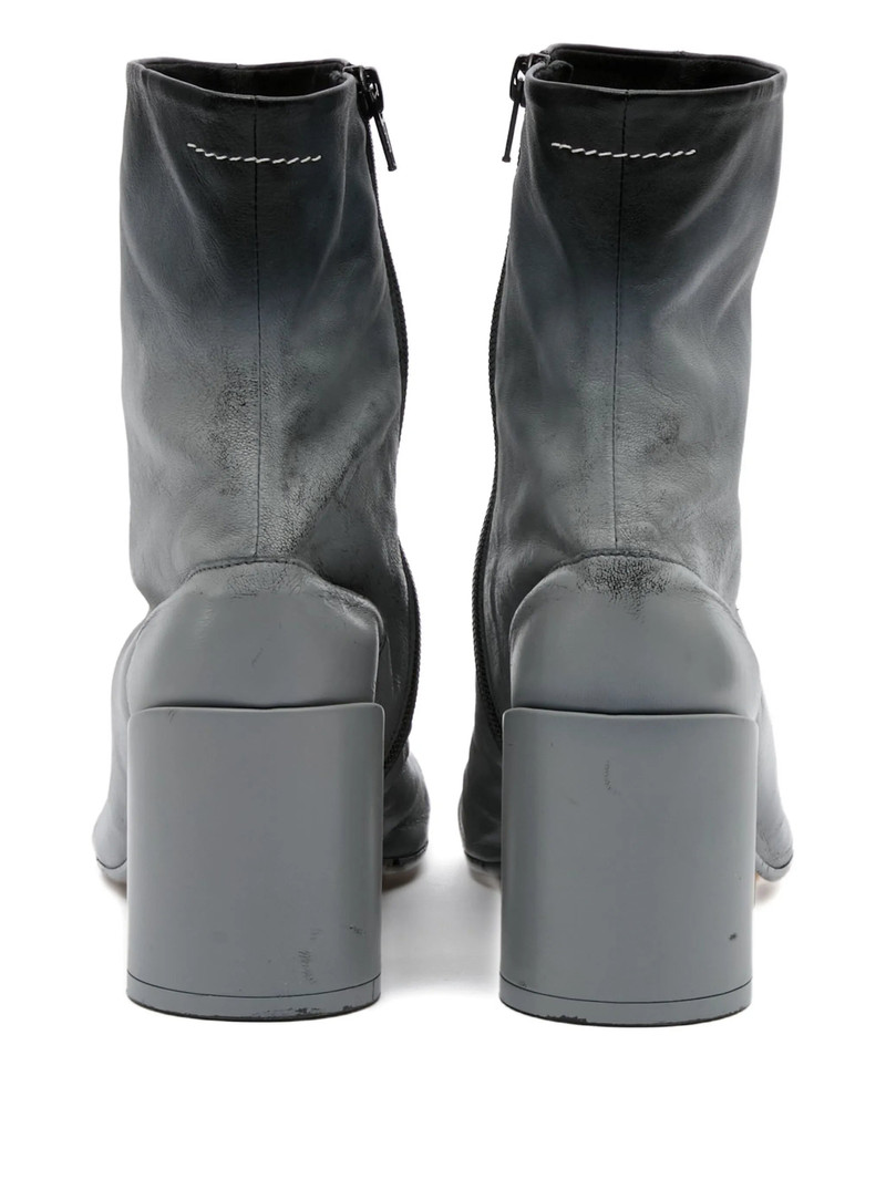 Mm6 Maison Margiela Leather Ankle Boots 3