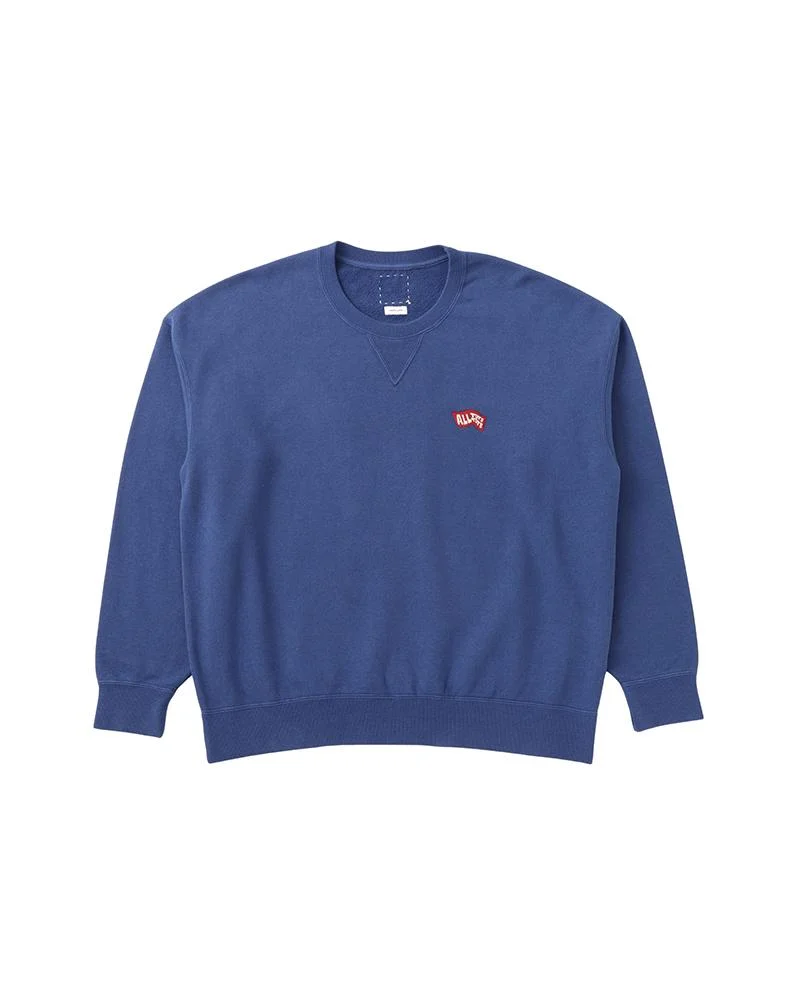 JUMBO SB SWEAT L/S DMGD BLUE - 1