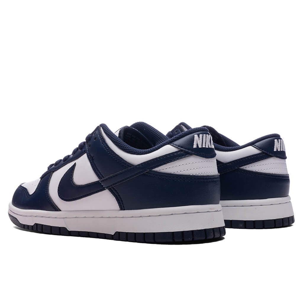 DUNK LOW RETRO - WHITE/MIDNIGHT NAVY - 3