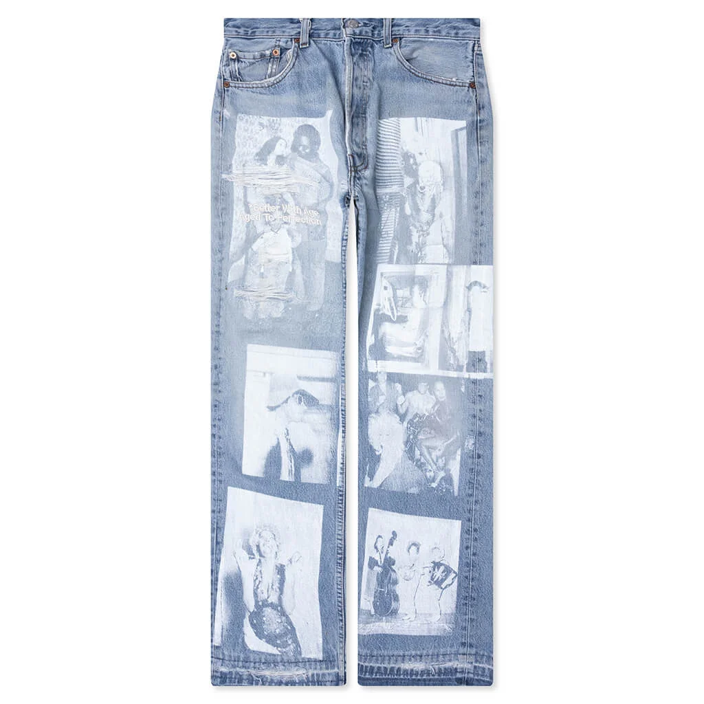 BROADWAY DENIM TROUSER - INDIGO - 1