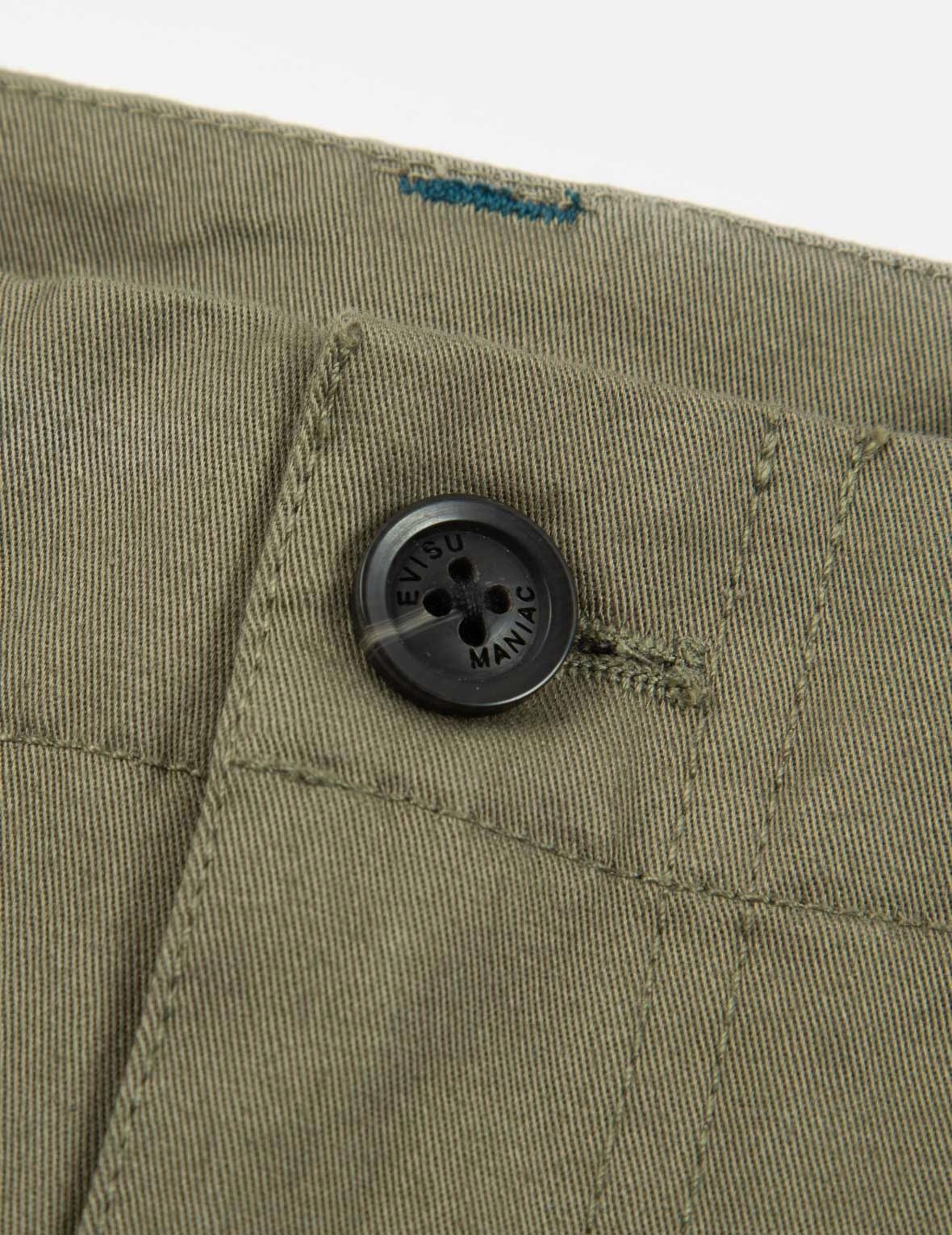 STENCIL SLOGAN AND SEAGULL PRINT BERMUDA PANTS - 10