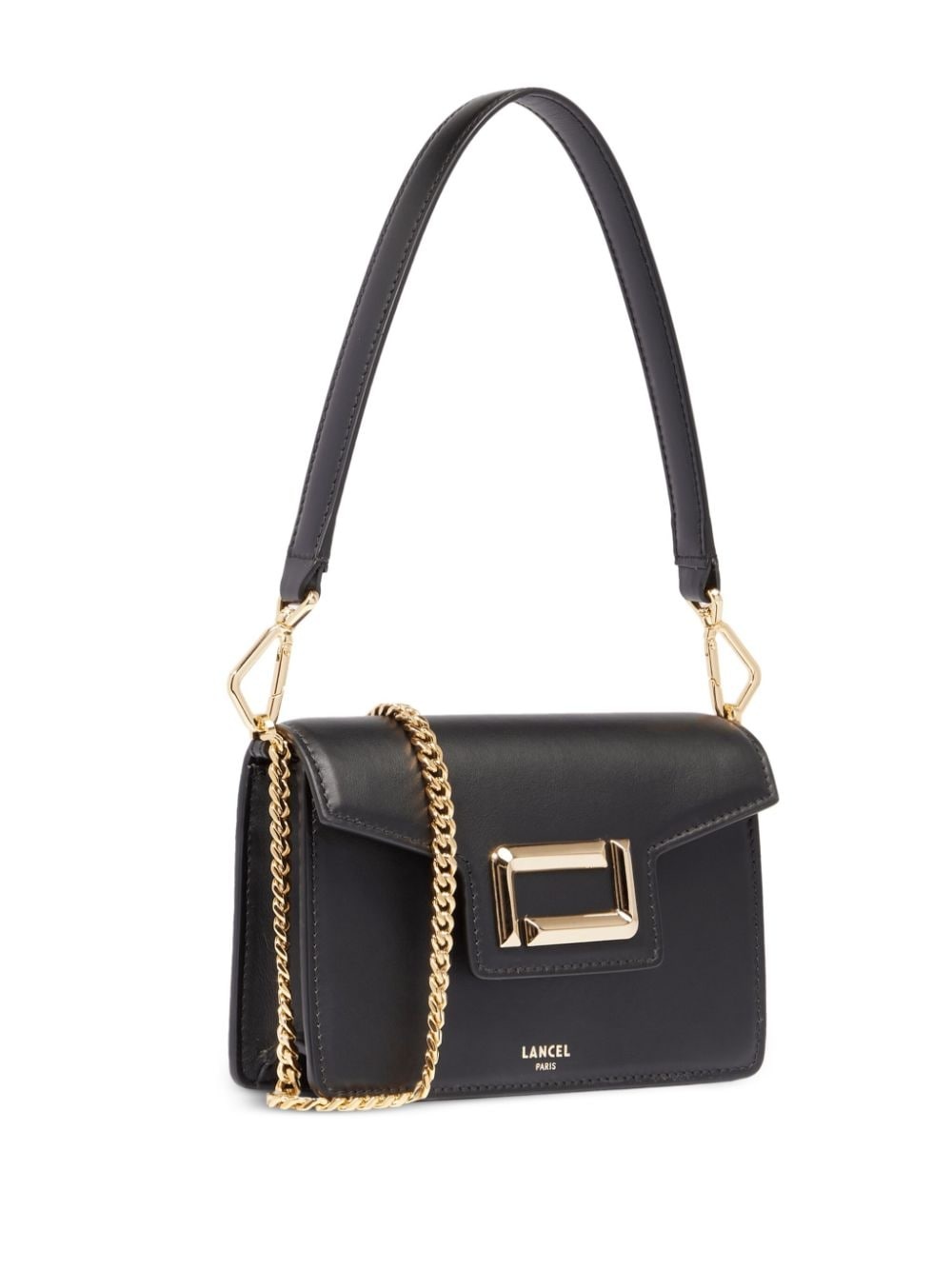 mini leather shoulder bag - 3