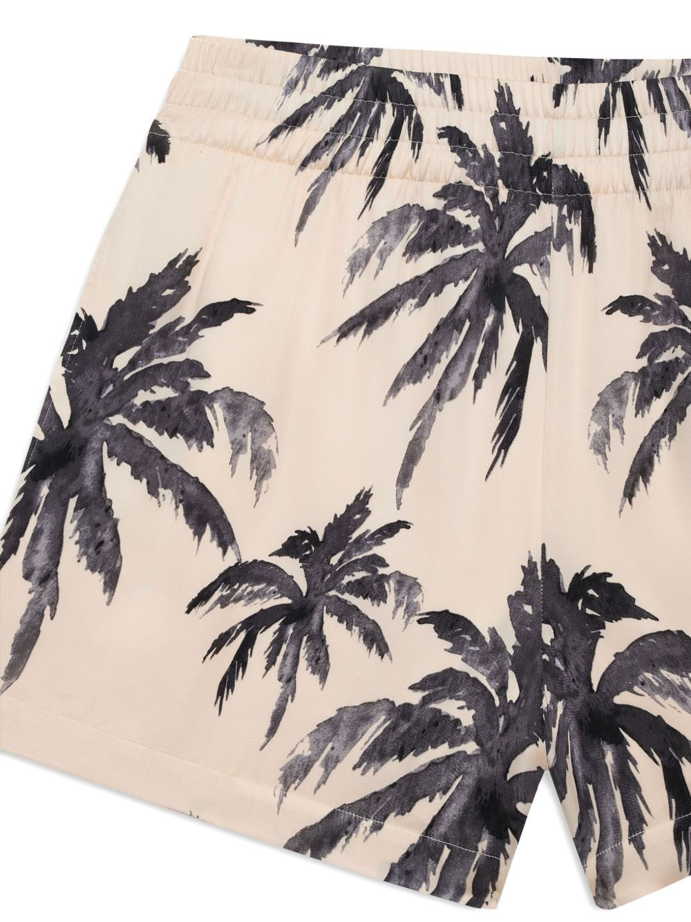 Kam palm-print shorts - 4