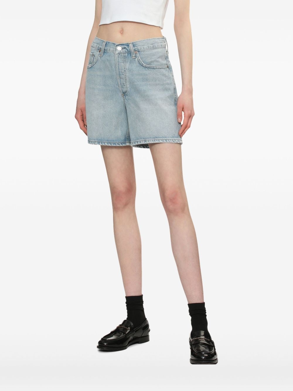 denim shorts - 3