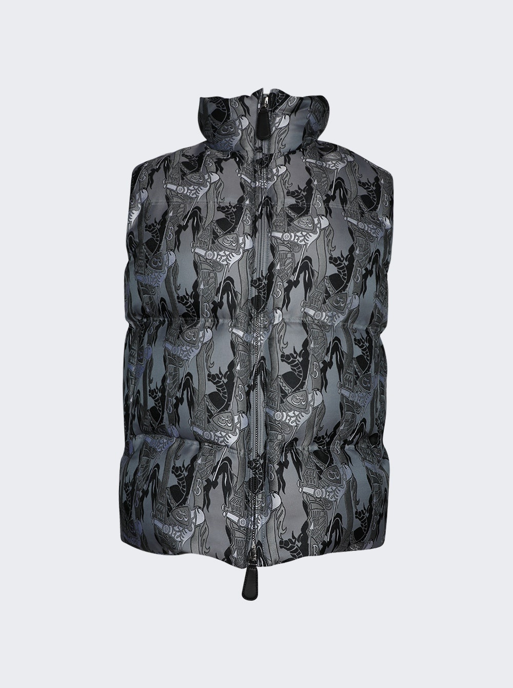 Burberry vest silver online