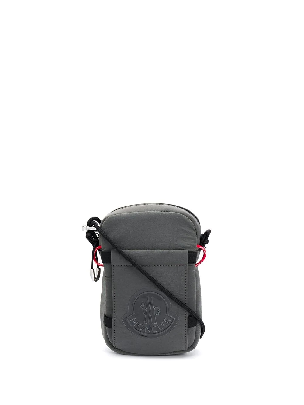 logo patch shoulder bag - 1