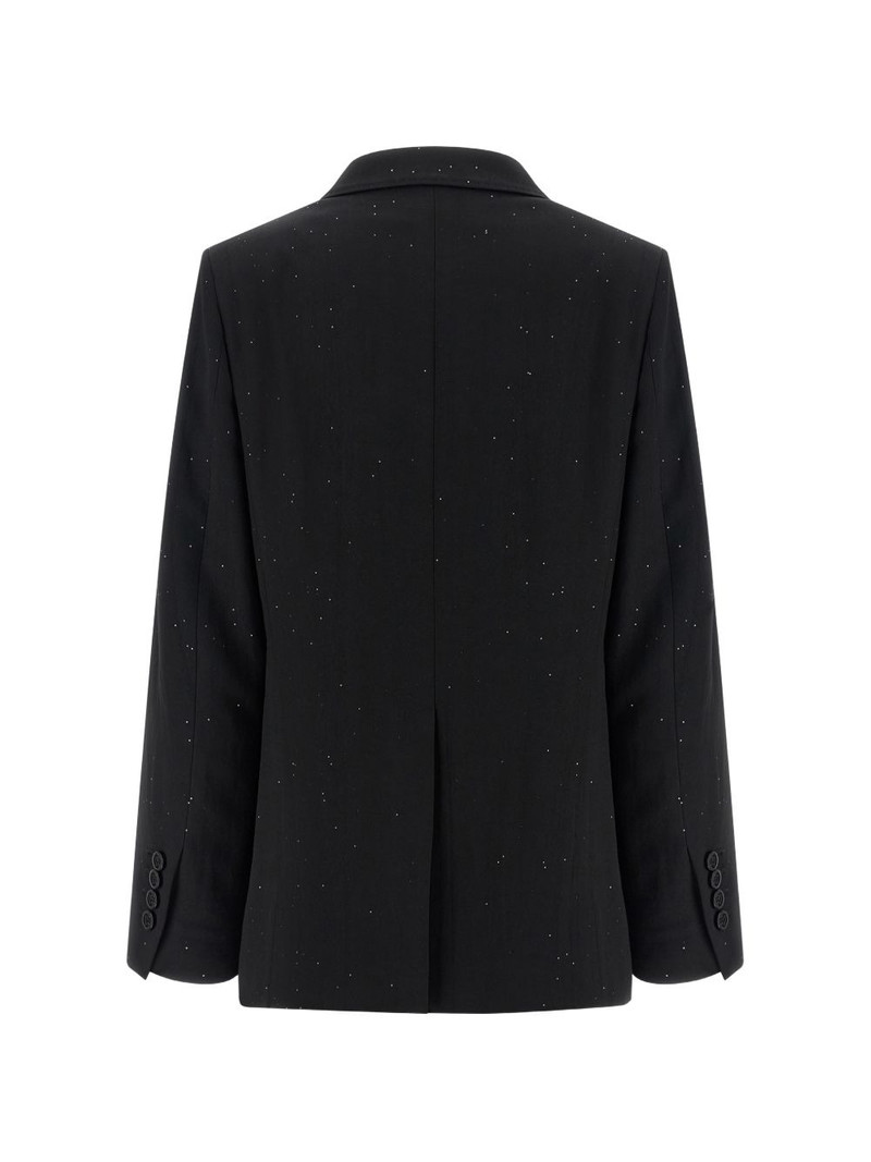 Herno sequin-appliqué double-breasted blazer outlook