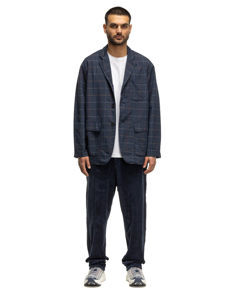Engineered Garments Jog Pant CP Velour Navy outlook