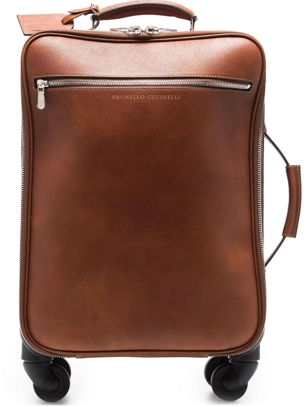 logo-embossed suitcase - 1