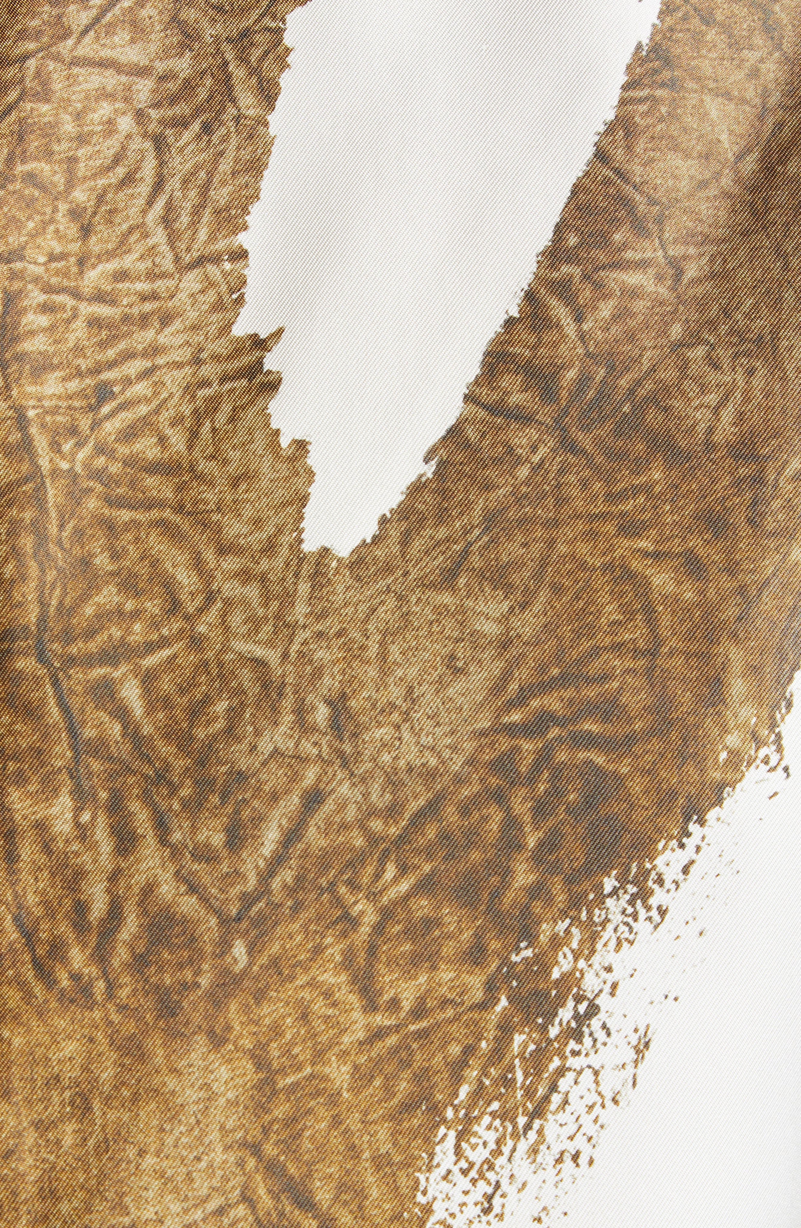 Altuzarra Cherie Body Print Silk Midi Dress in 346315 Python Painted Bodies at Nordstrom - 6