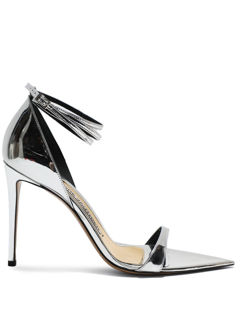 metallic-leather sandals 1