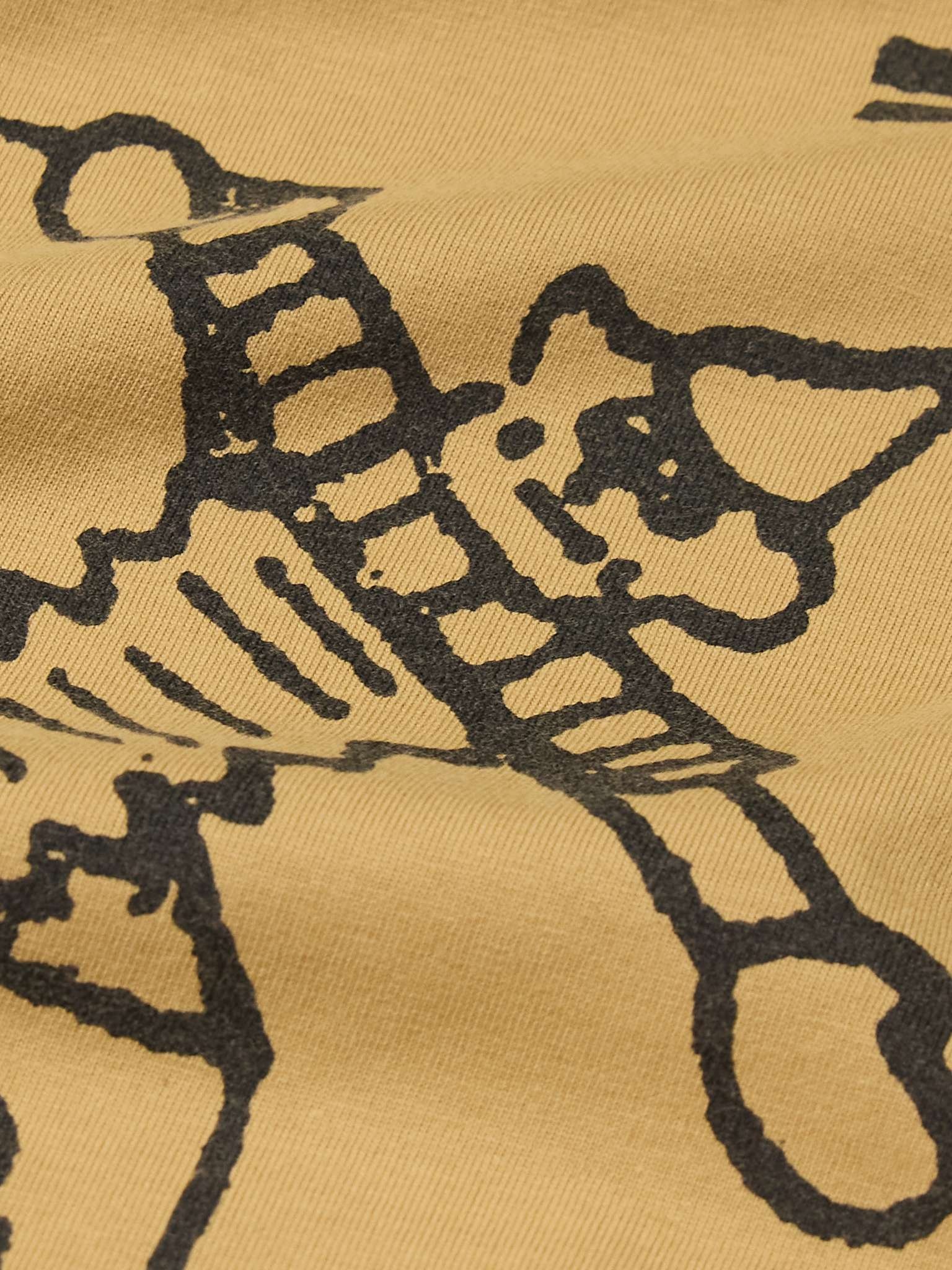 Stamp Logo-Print Cotton-Jersey T-Shirt - 4