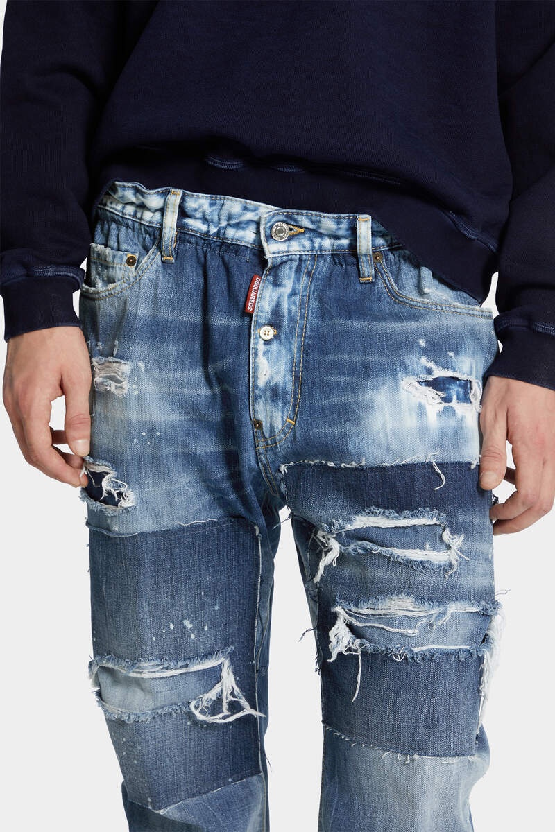 MEDIUM RIPPED WASH BIG BROTHER JEANS - 5