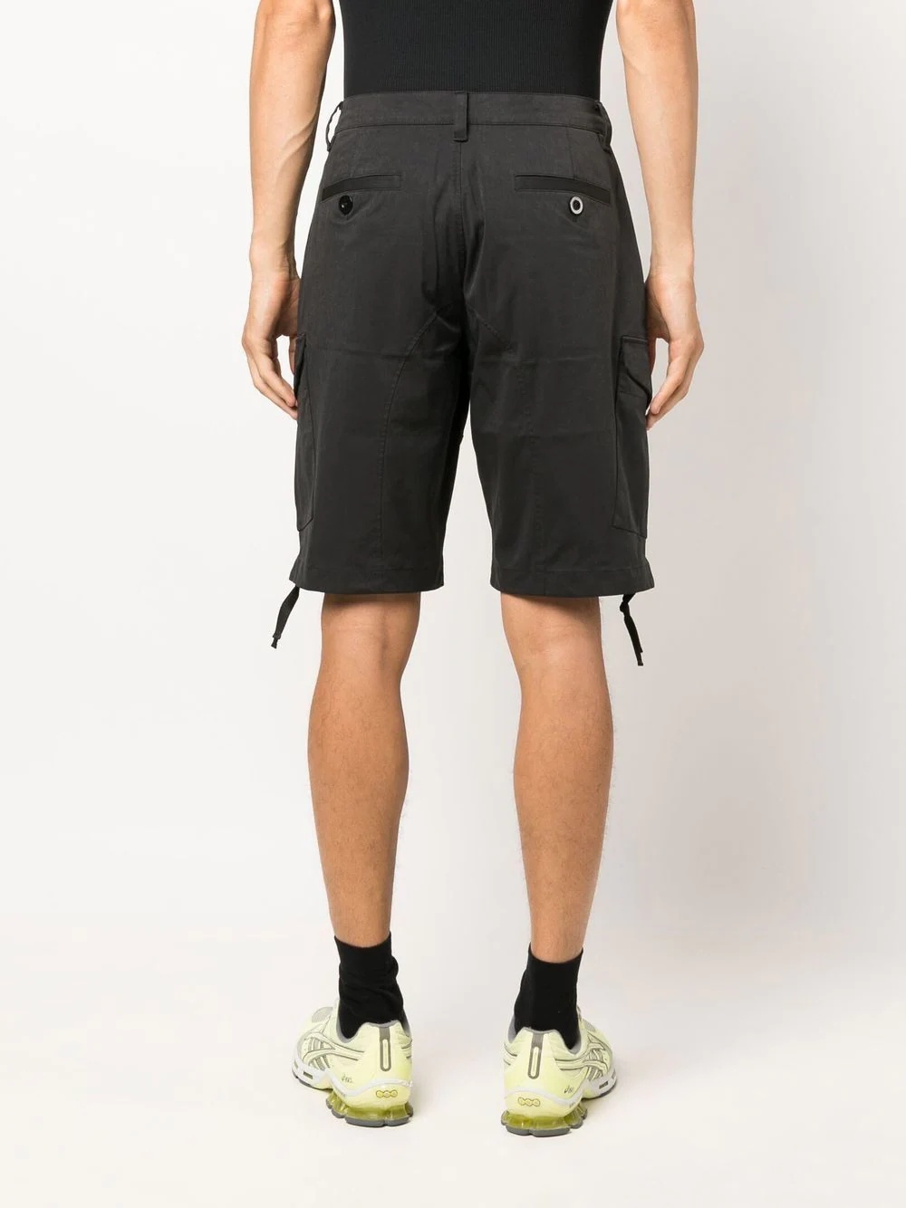 mid-rise cargo shorts - 4