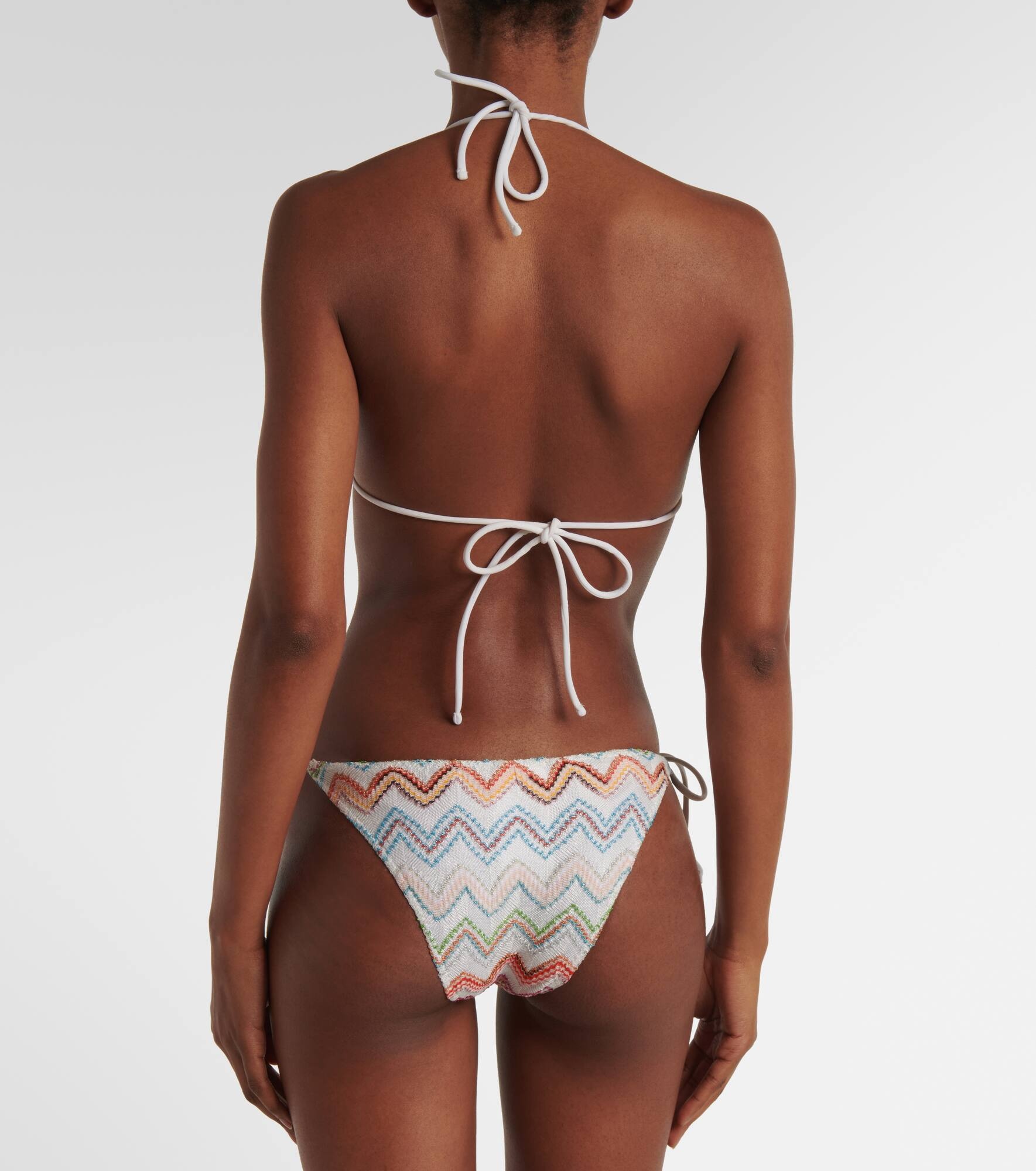 Zigzag crochet bikini - 3