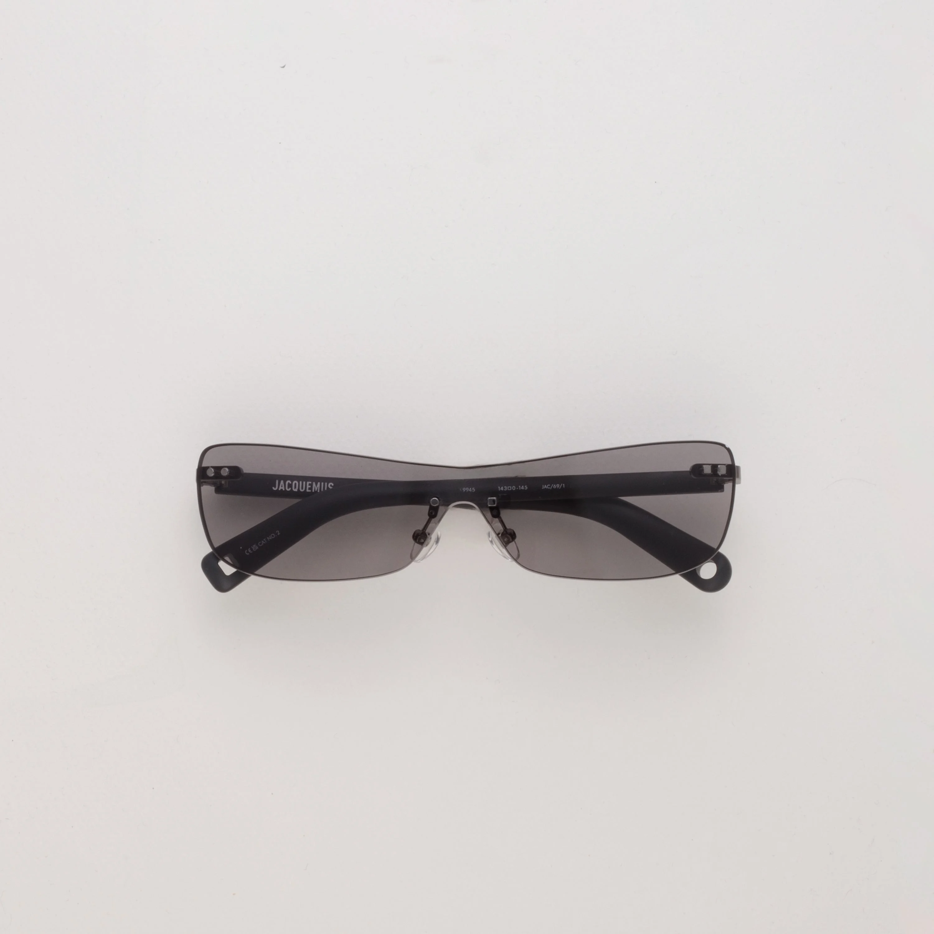 Mirada Cat Eye Sunglasses in Matt Grey - 1