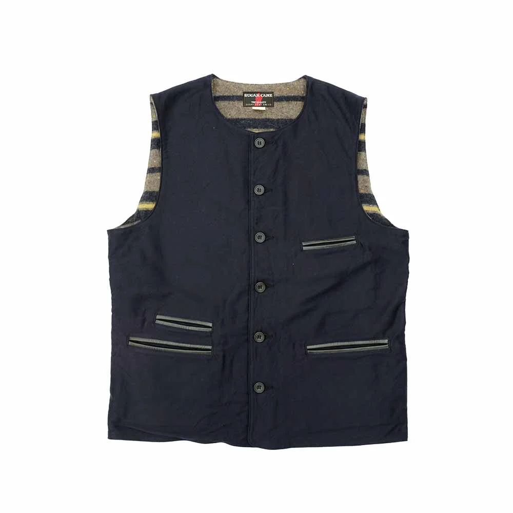 FICTION ROMANCE - 9.5oz. MOLESKIN VEST - SC15832 - 1