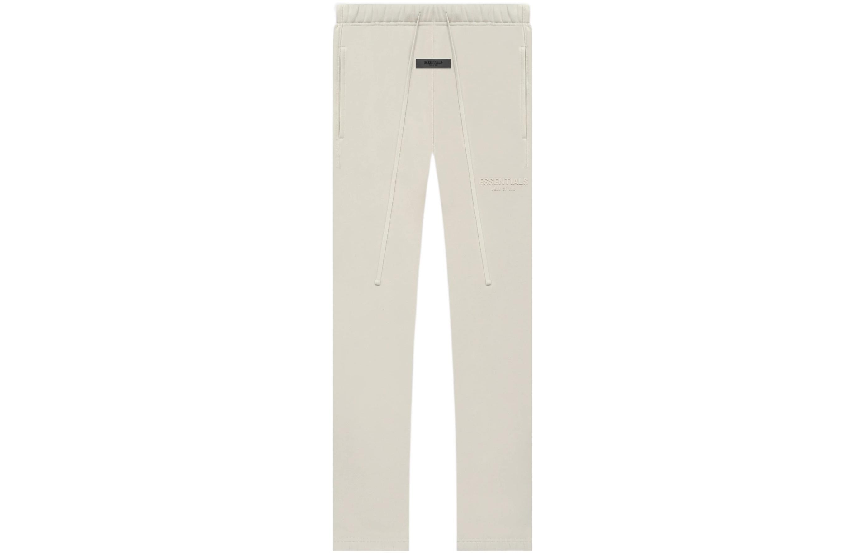 Fear of God Essentials SS22 Relaxed Sweatpants Wheat Logo FOG-SS22-105 - 2