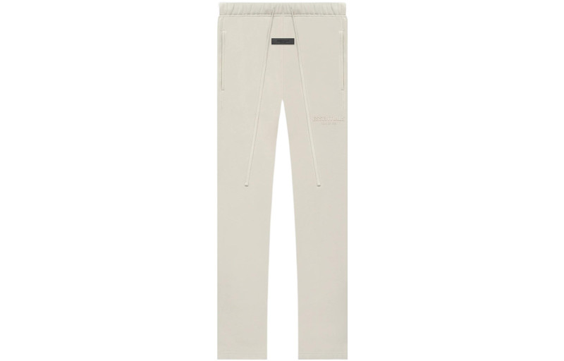 ESSENTIALS Fear of God Essentials SS22 Relaxed Sweatpants Wheat Logo FOG-SS22-105 outlook