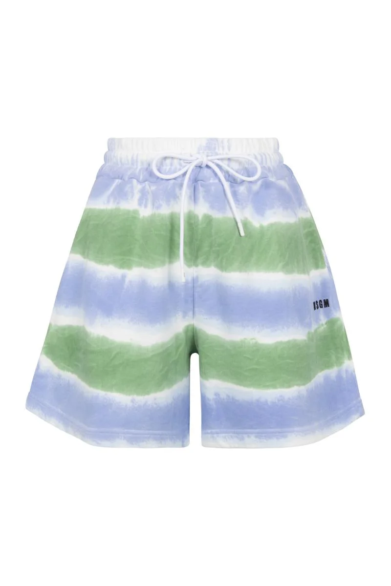 Msgm Cotton Shorts - 1