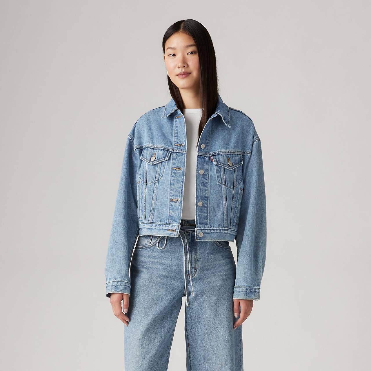 SHRUNKEN '90S TRUCKER JACKET - 2