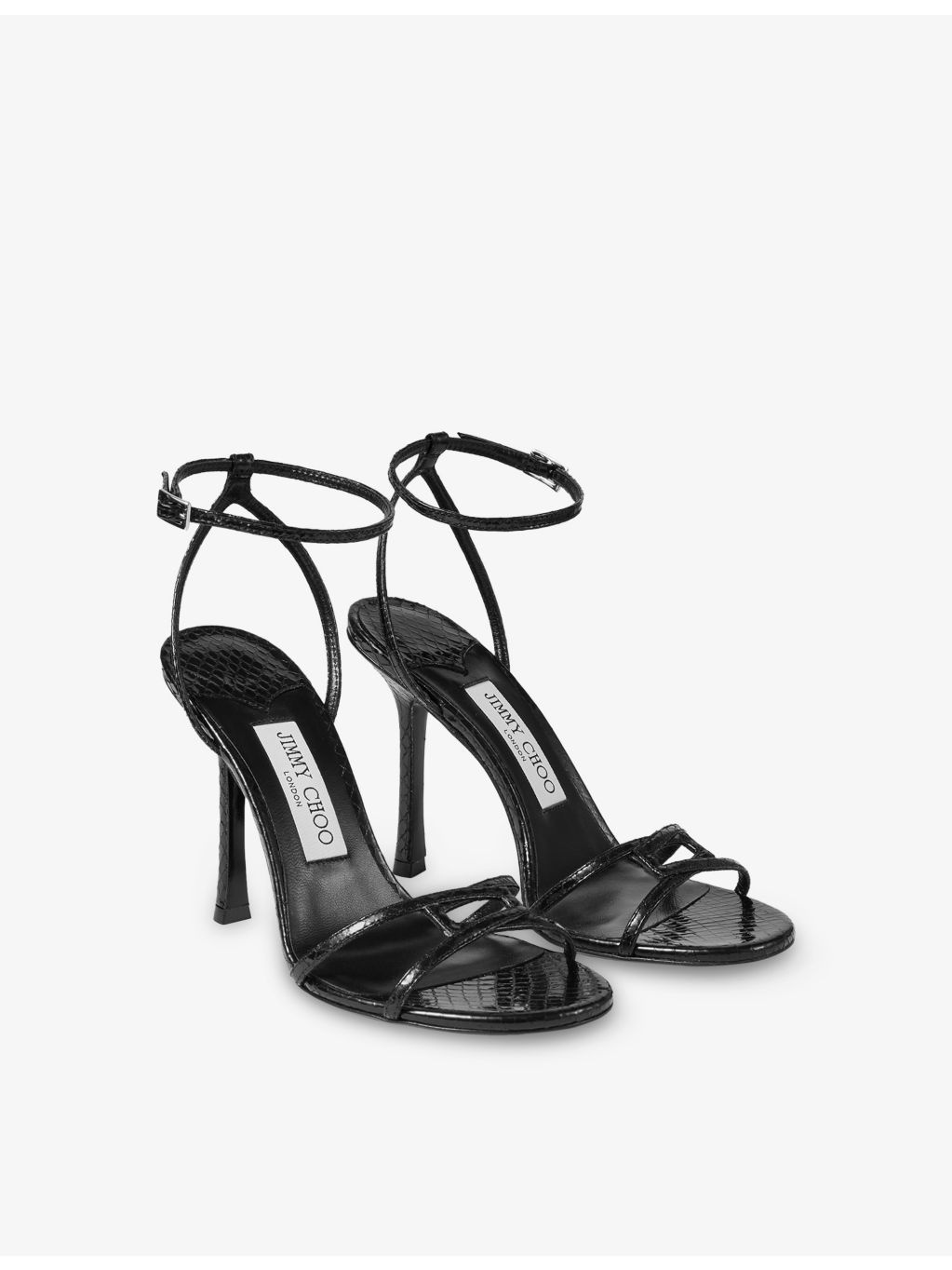 Leo 100 Leather Heeled Sandals - 3