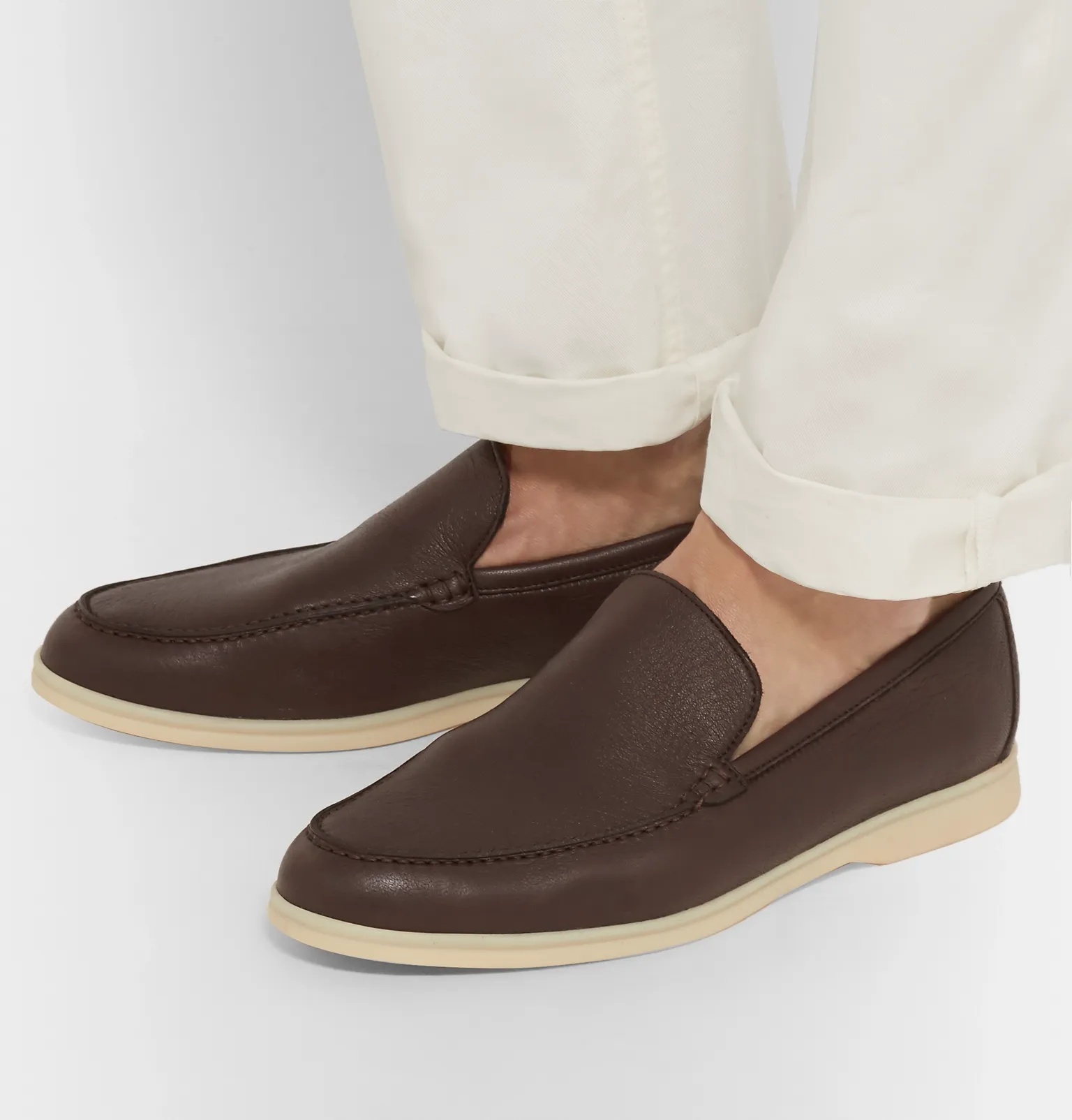 Summer Walk Full-Grain Leather Loafers - 5