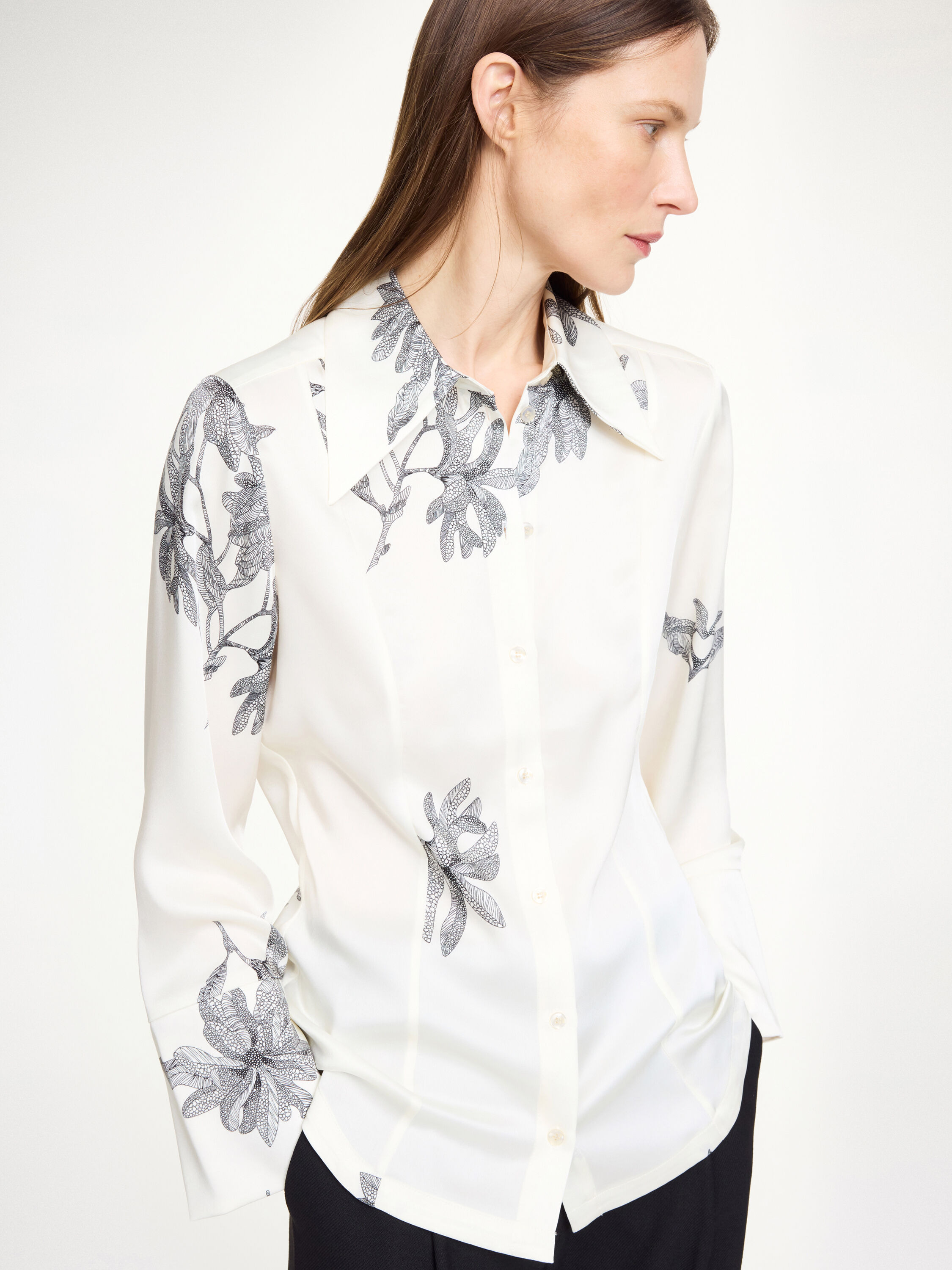 Rosiannas Satin Shirt - 4