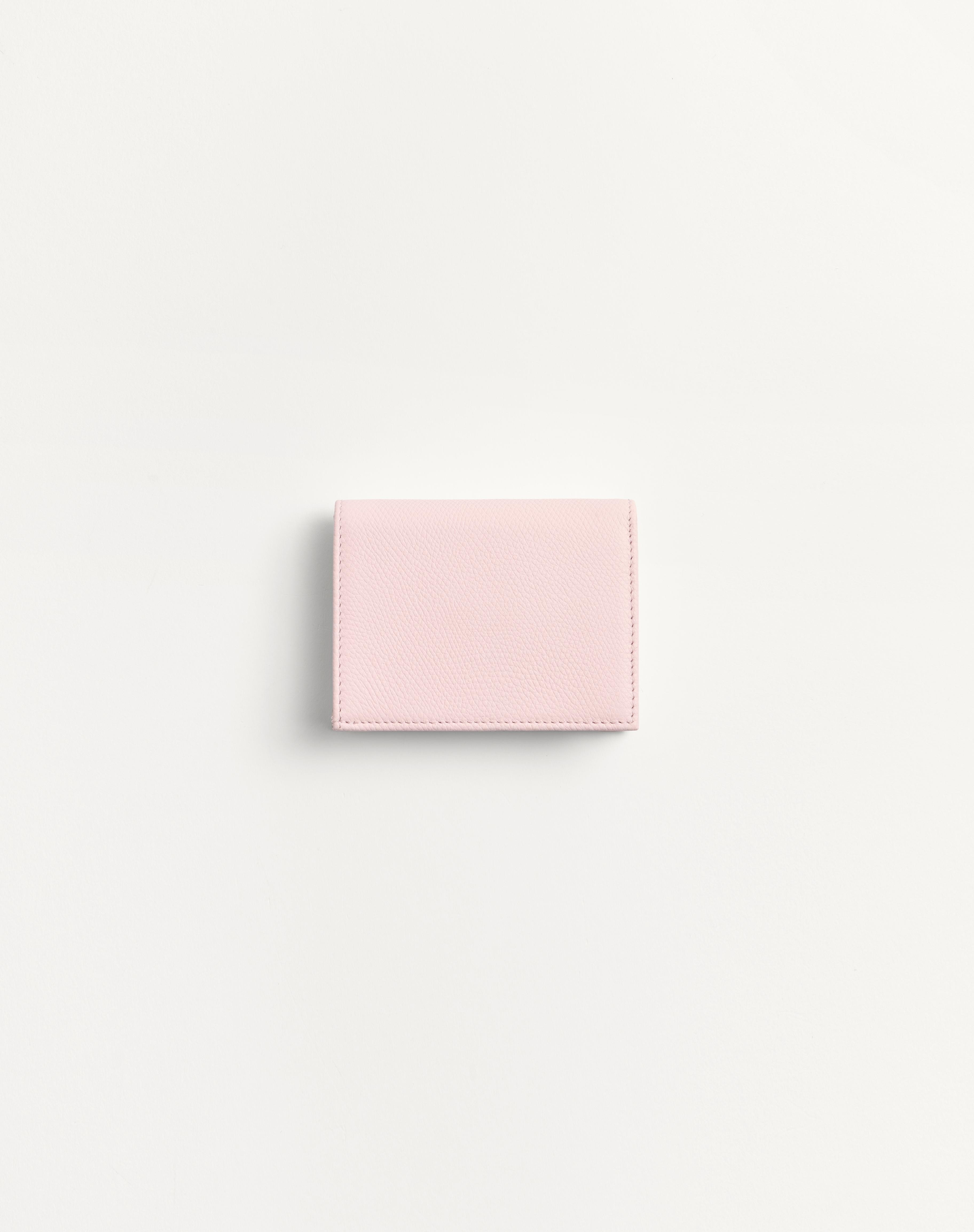 VLOGO SIGNATURE GRAINY CALFSKIN WALLET - 3