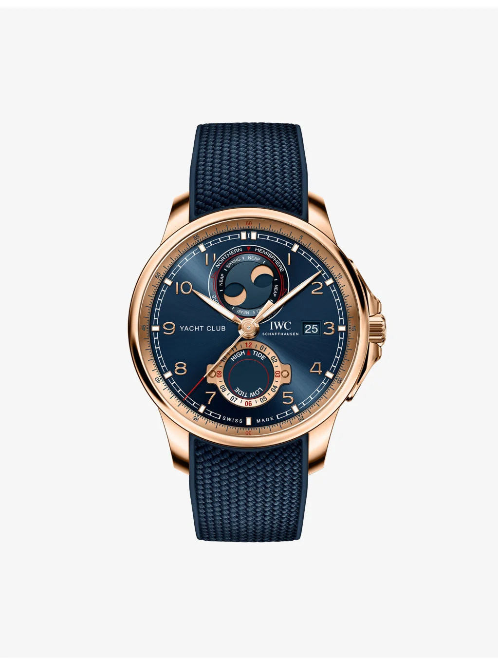 Portugieser Yacht Club Moon & Tide 44.6mm 18ct 5N Gold Automatic Watch - 1