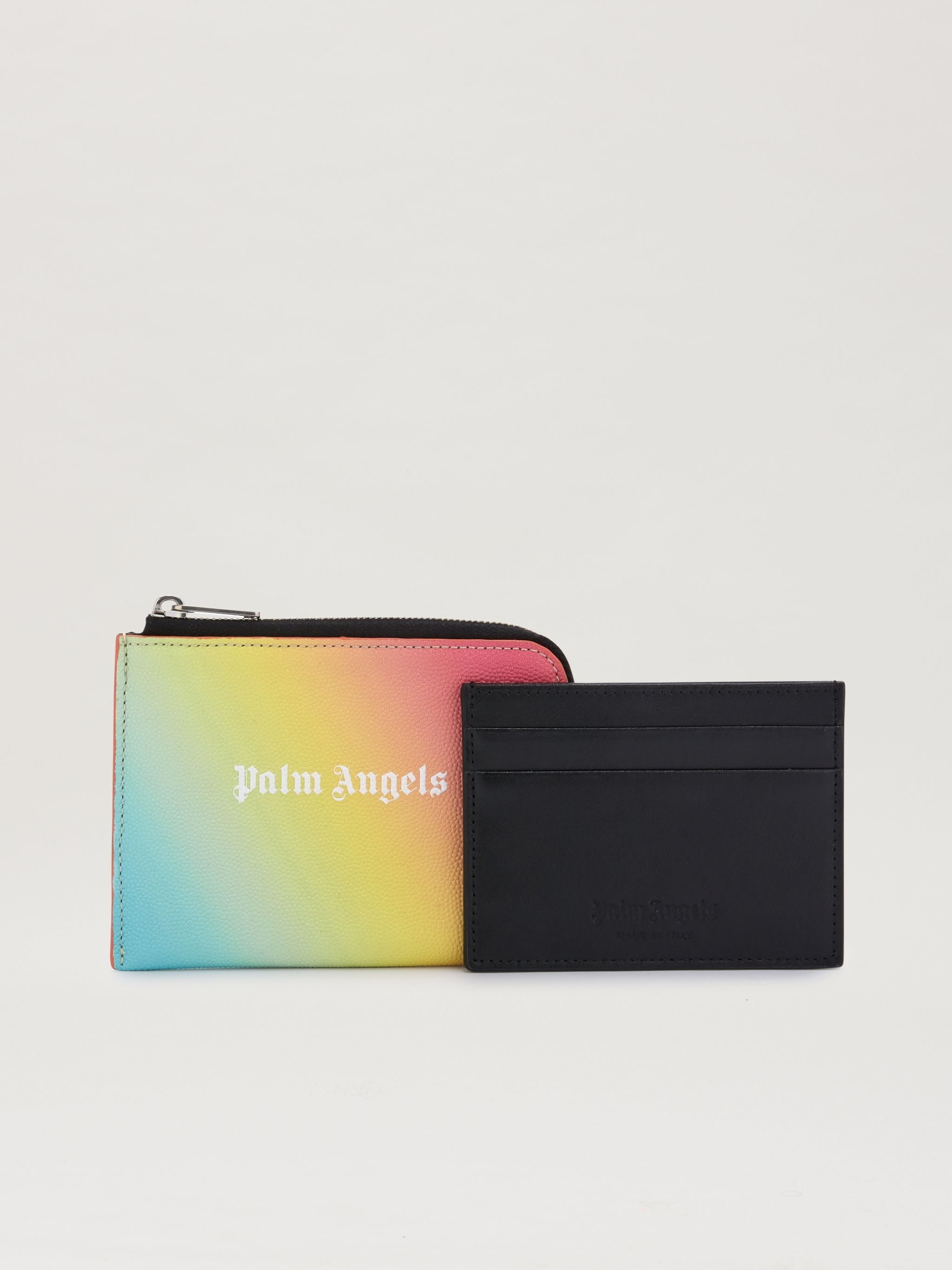 Rainbow Logo Zipped Card Holder - 3